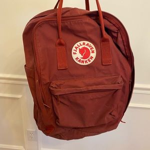 Fjall Raven Kanken laptop backpack Ox Red ❤️